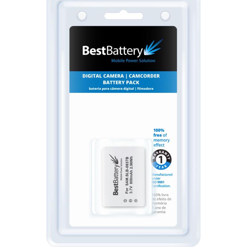 Bateria para Camera Samsung Digimax i70 - BestBattery - Bateria